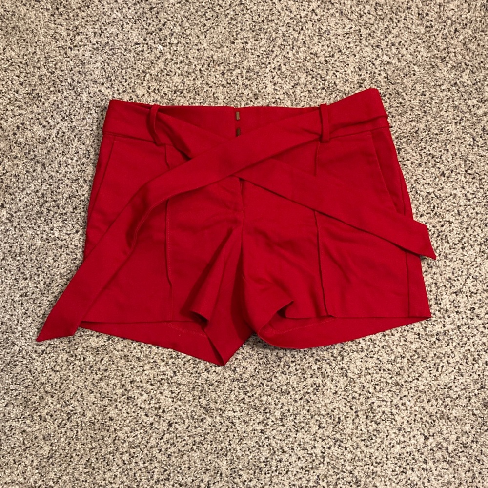 LOFT Red Shorts